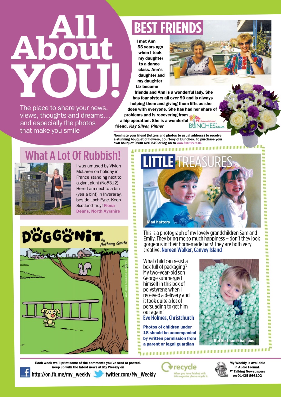 My Weekly Preview Pages