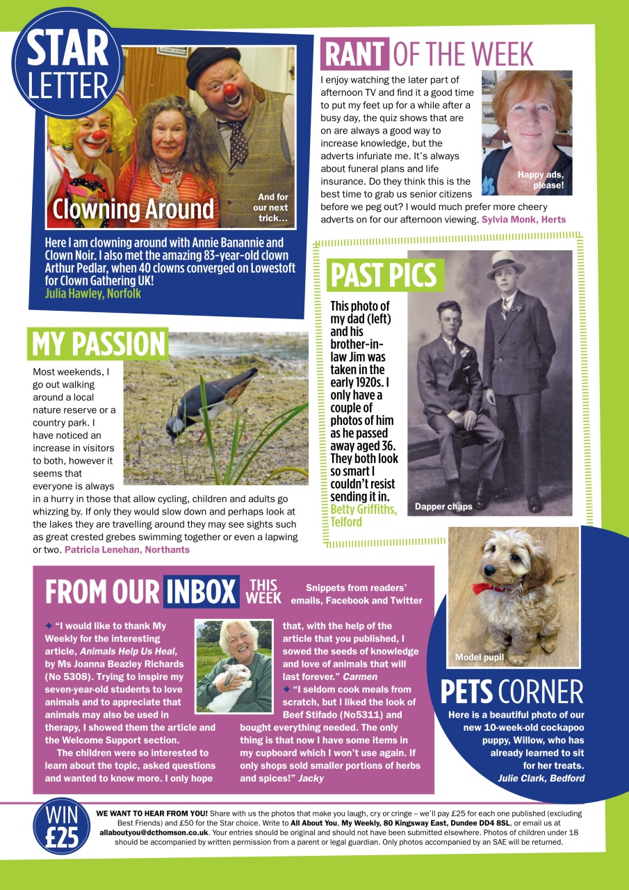 My Weekly Preview Pages