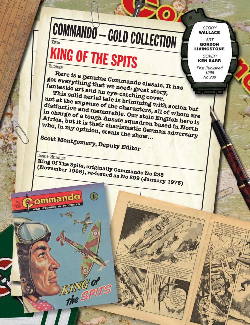 Commando Preview Pages