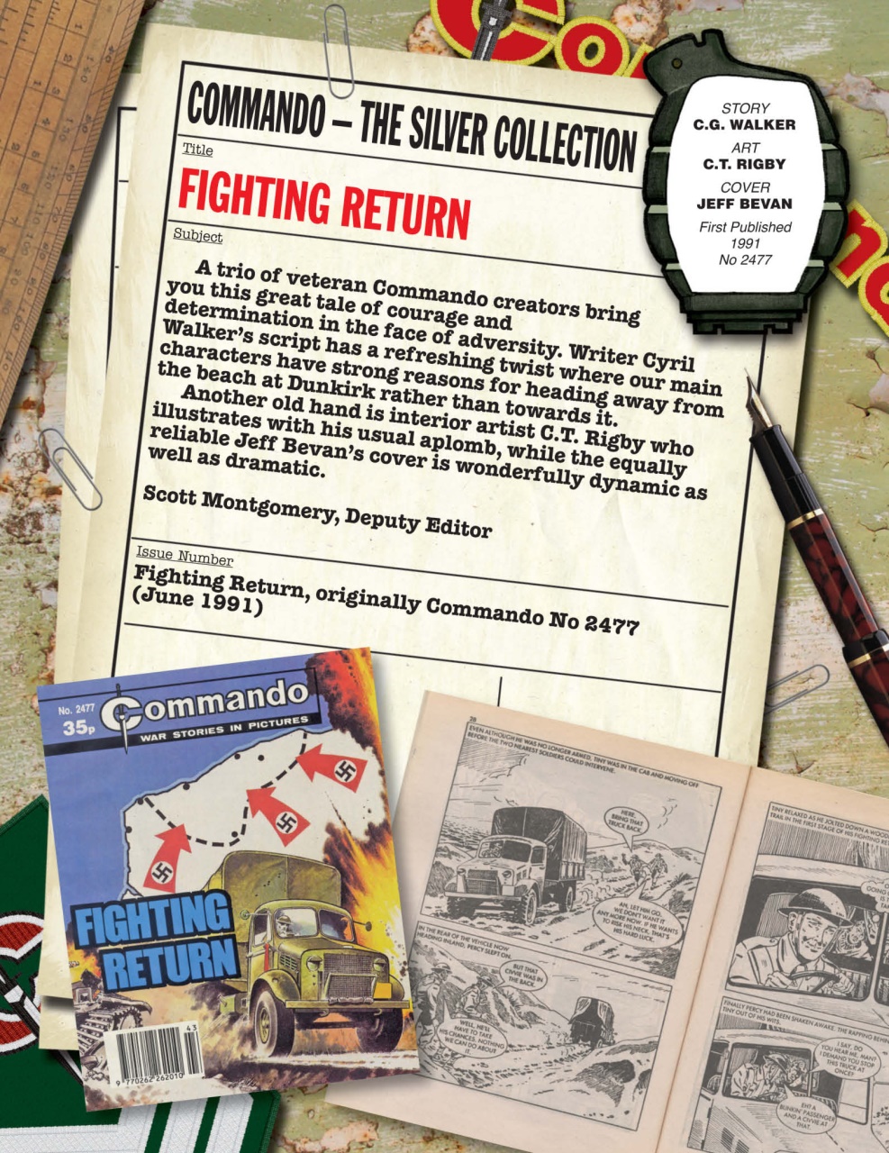 Commando Preview Pages