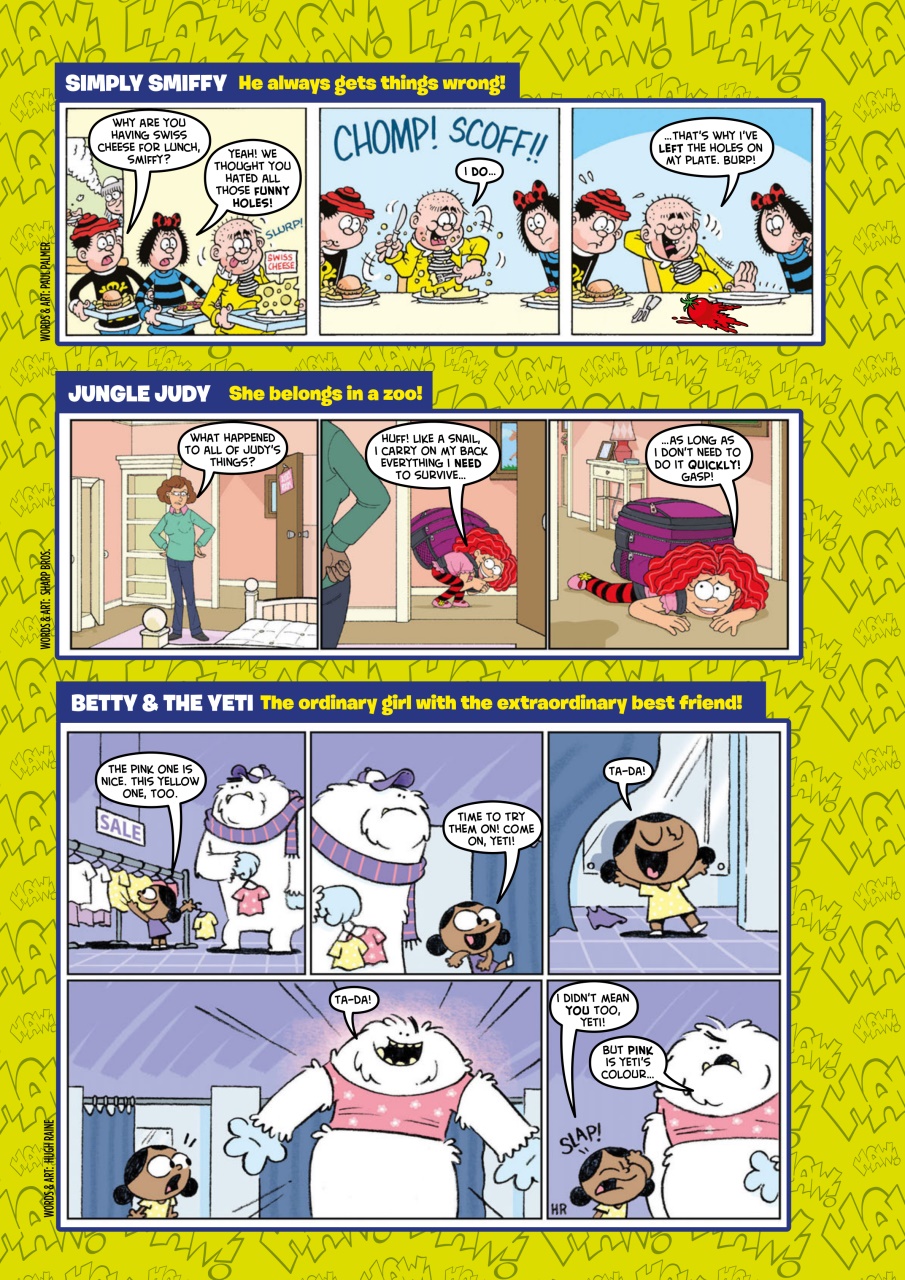Beano Preview Pages