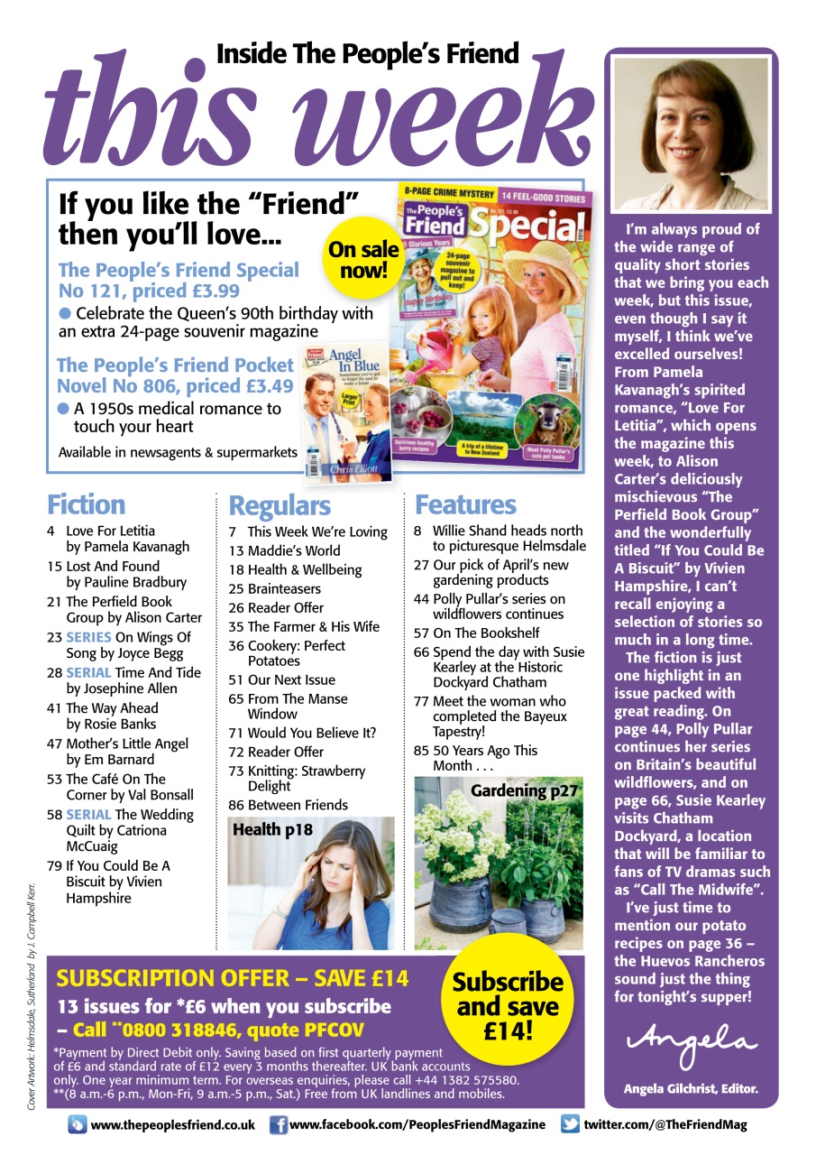 The People’s Friend Preview Pages