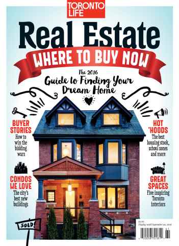 Toronto Life issue Real Estate 2016
