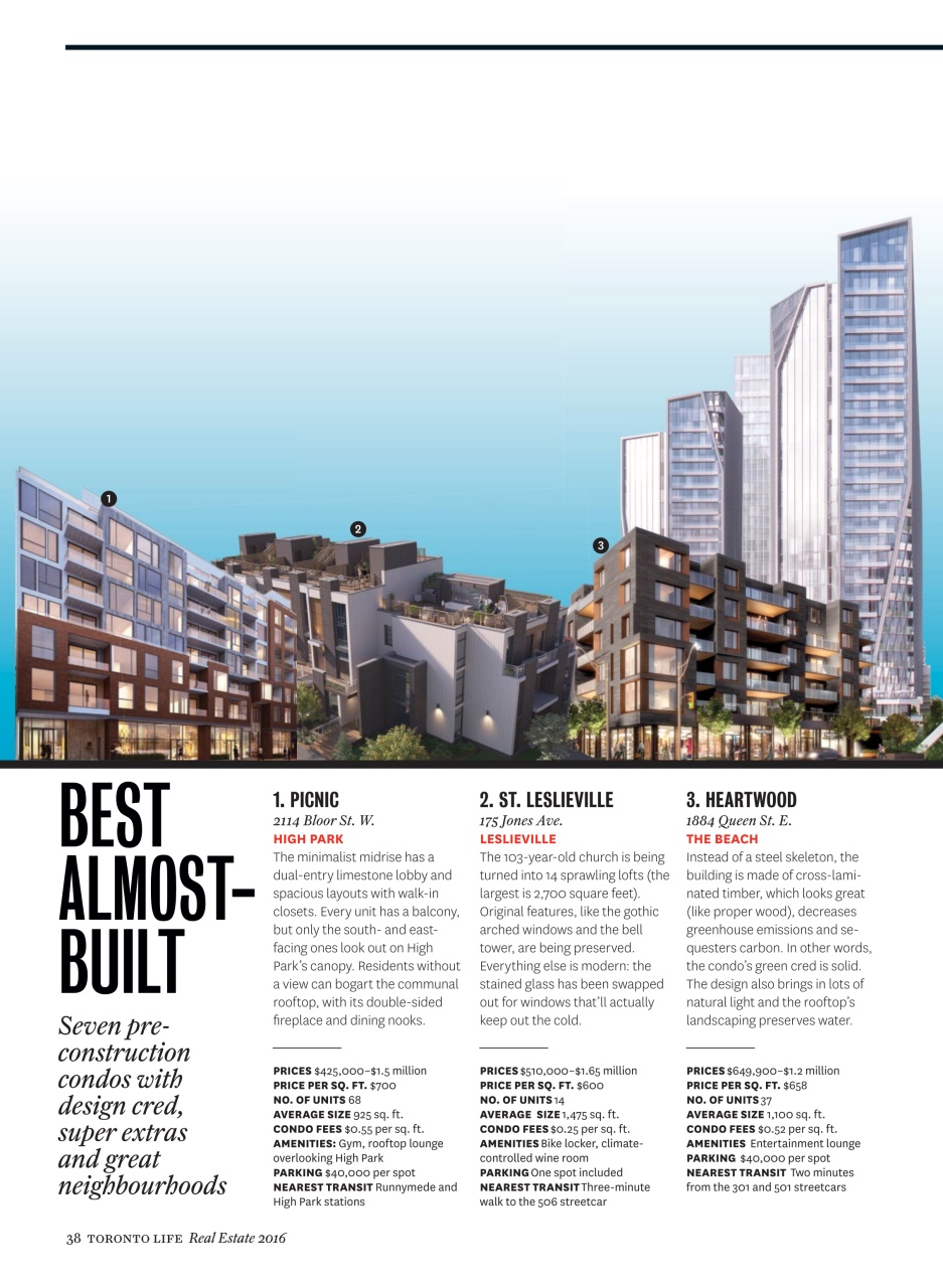 Toronto Life Preview Pages
