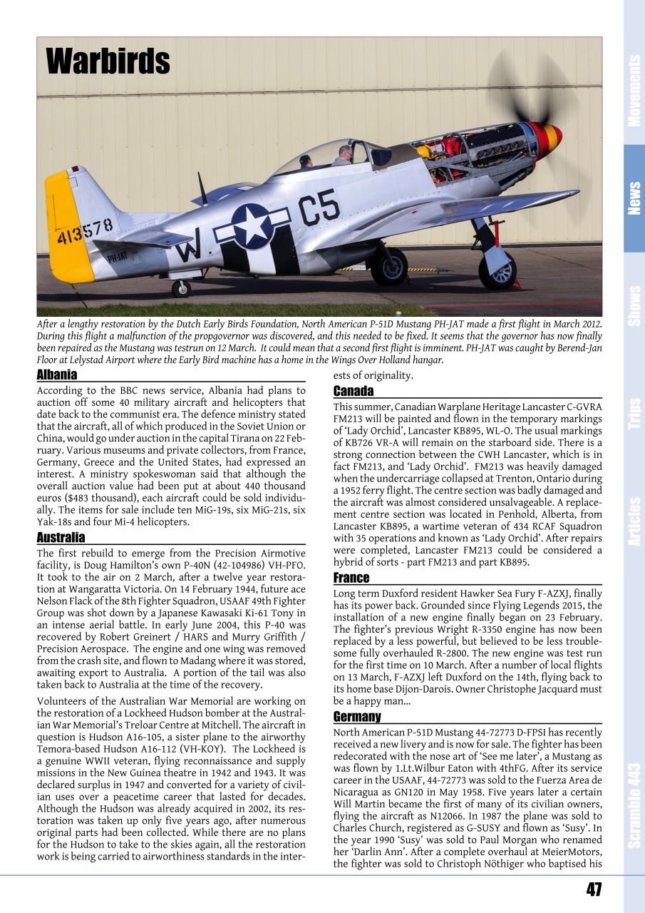 Scramble Magazine Preview Pages