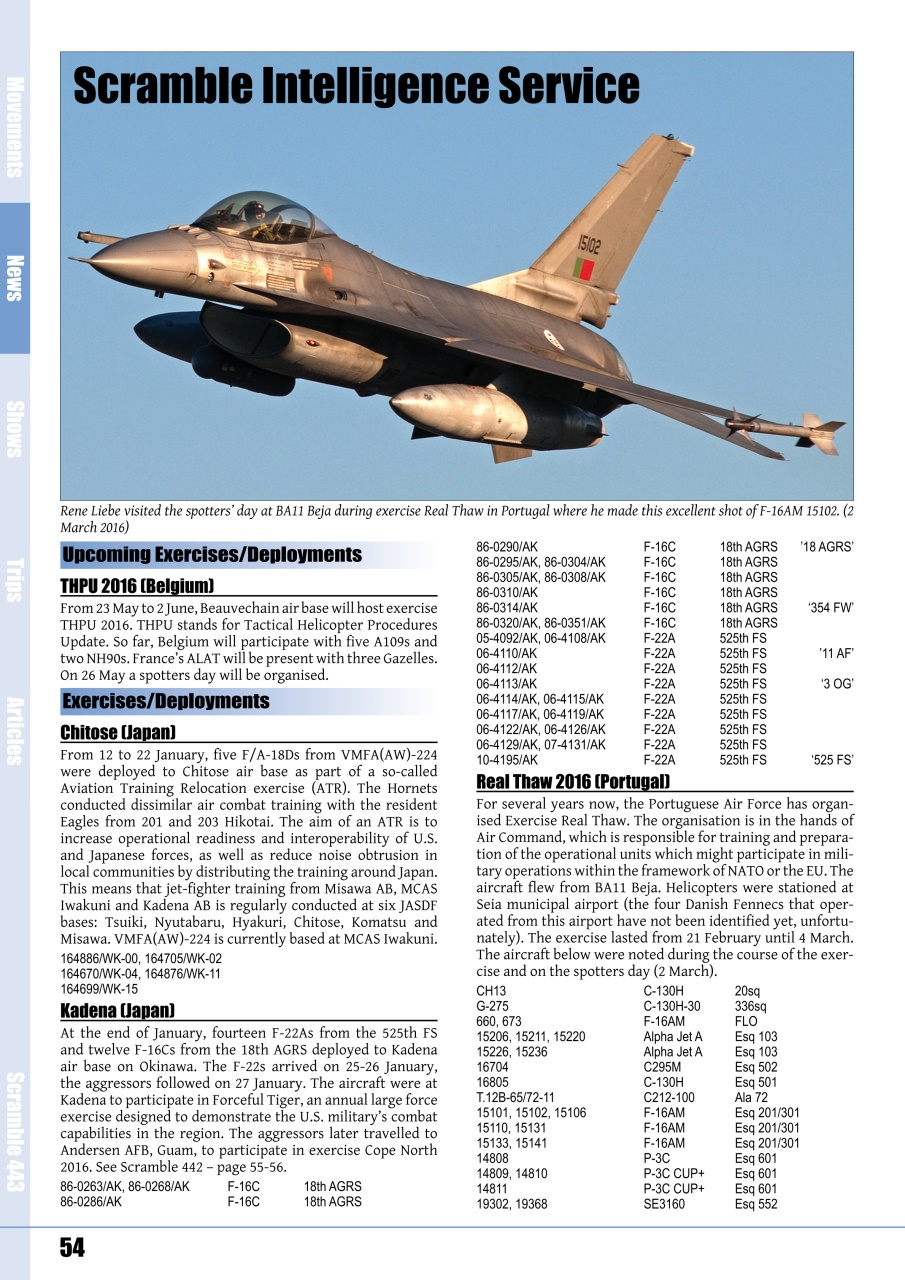 Scramble Magazine Preview Pages