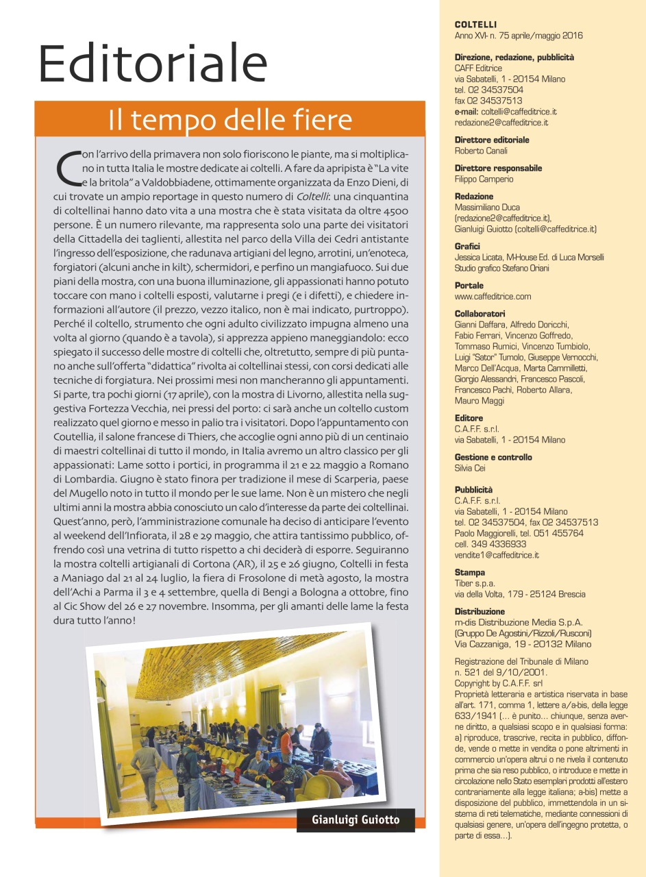 COLTELLI Preview Pages