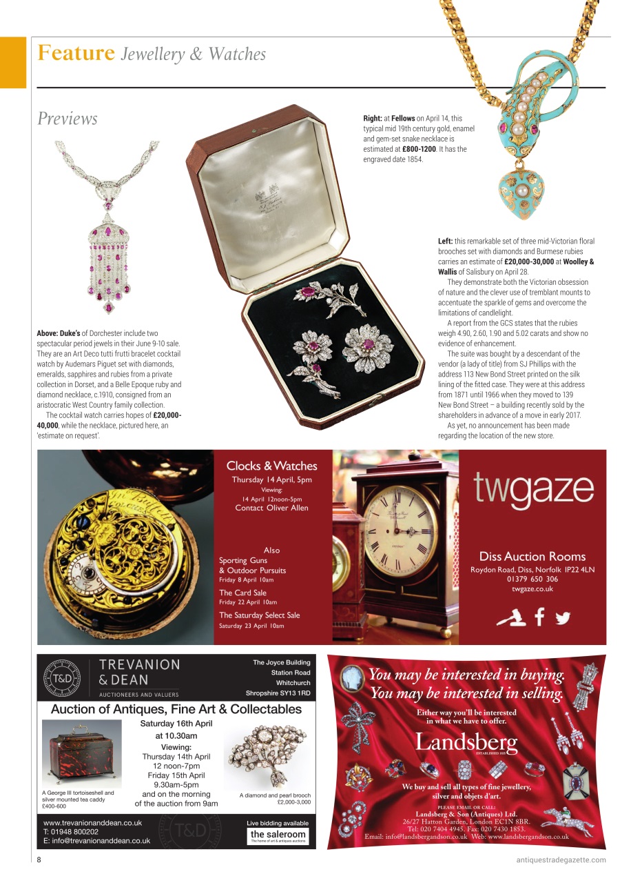 Antiques Trade Gazette Preview Pages