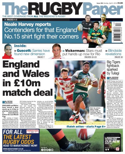 The Rugby Paper issue 