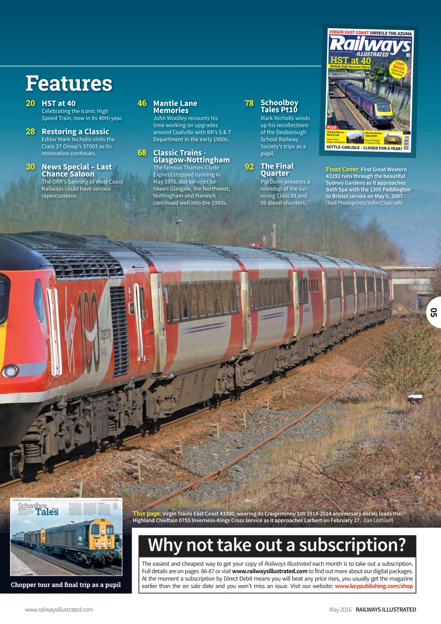 Railways Illustrated Preview Pages