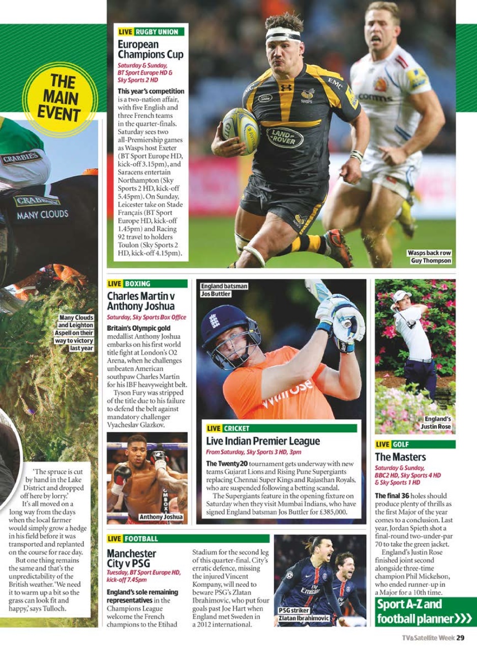 TV & Satellite Week Preview Pages