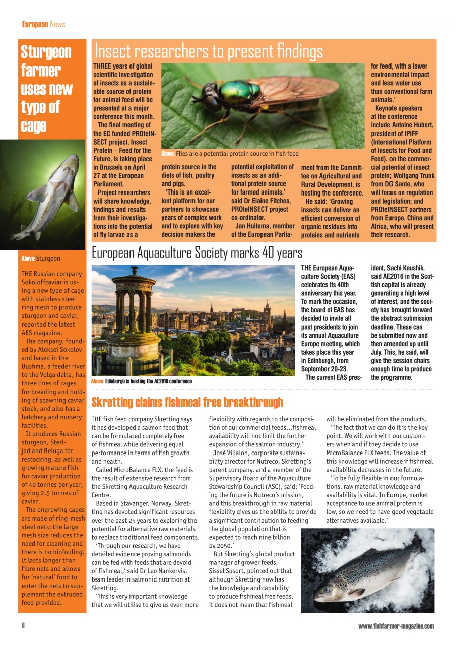 Fish Farmer Magazine Preview Pages
