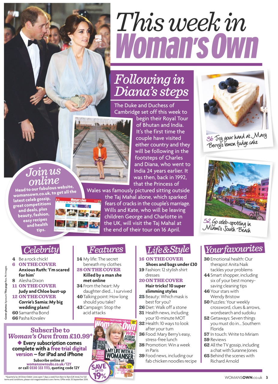 Woman's Own Preview Pages