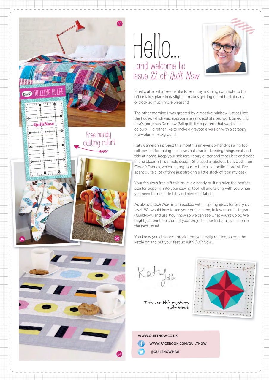 Quilt Now Preview Pages