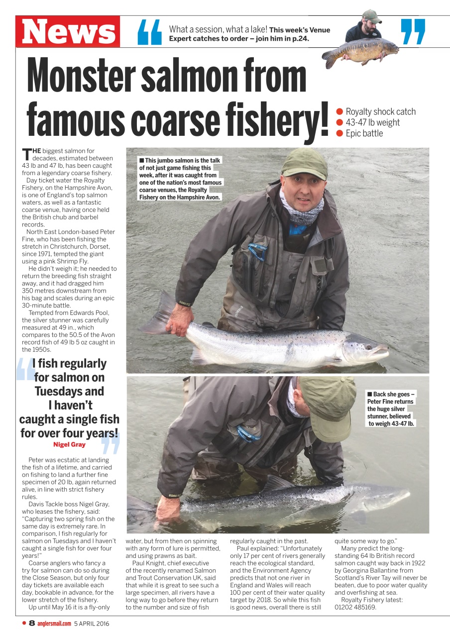 Anglers Mail Preview Pages
