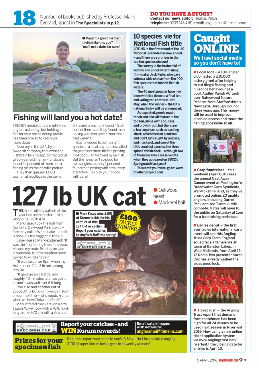 Anglers Mail Preview Pages