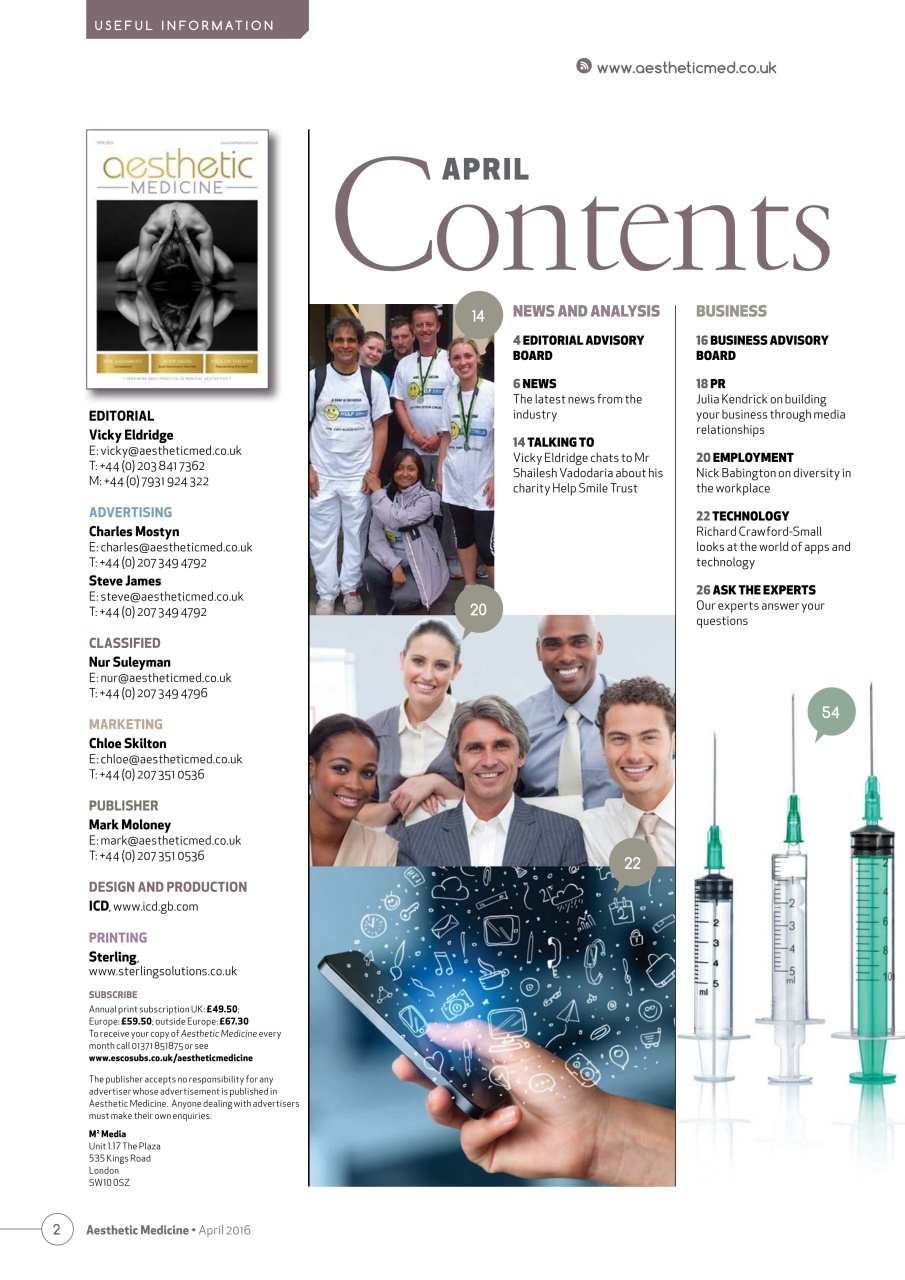 Aesthetic Medicine Preview Pages
