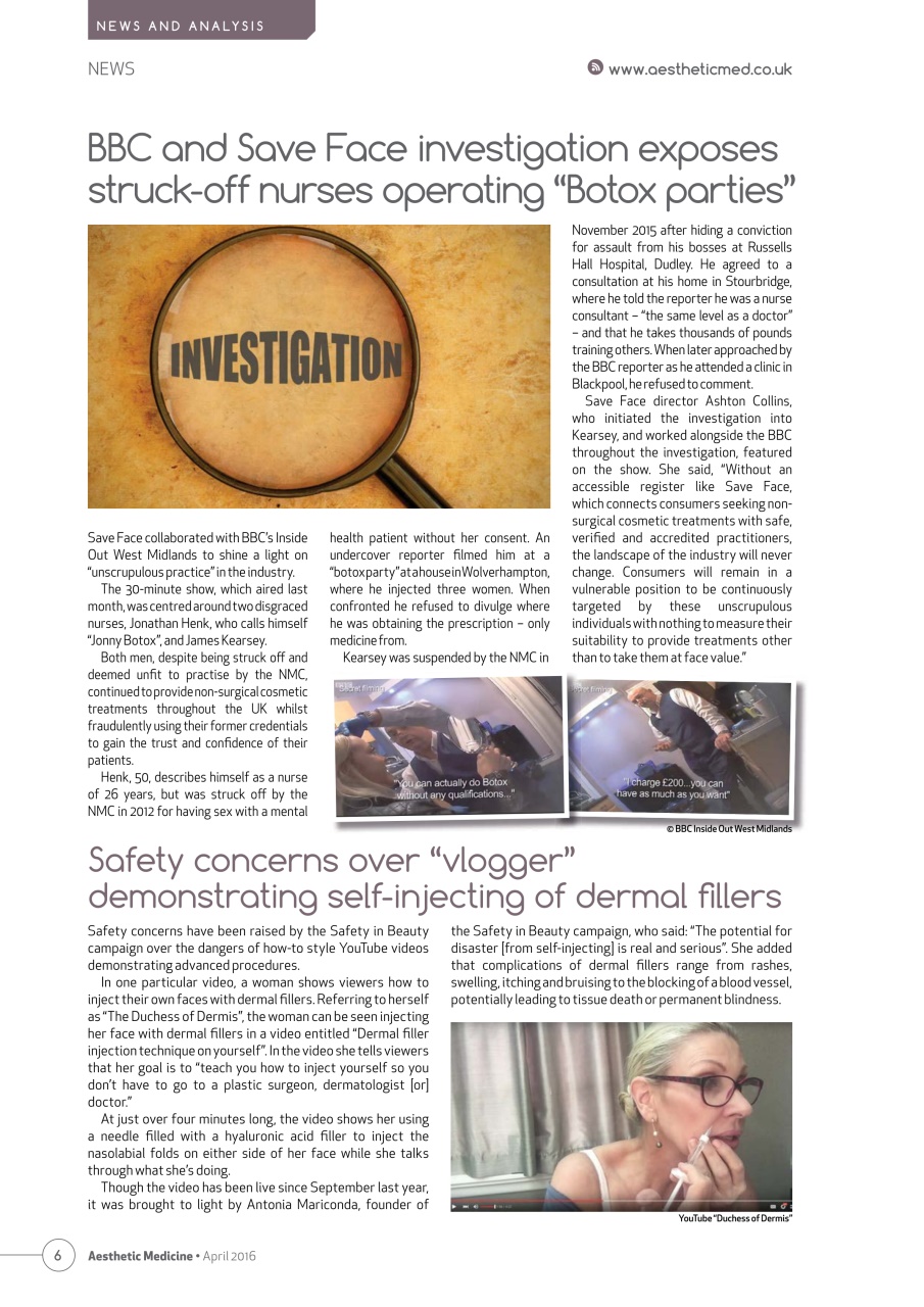 Aesthetic Medicine Preview Pages