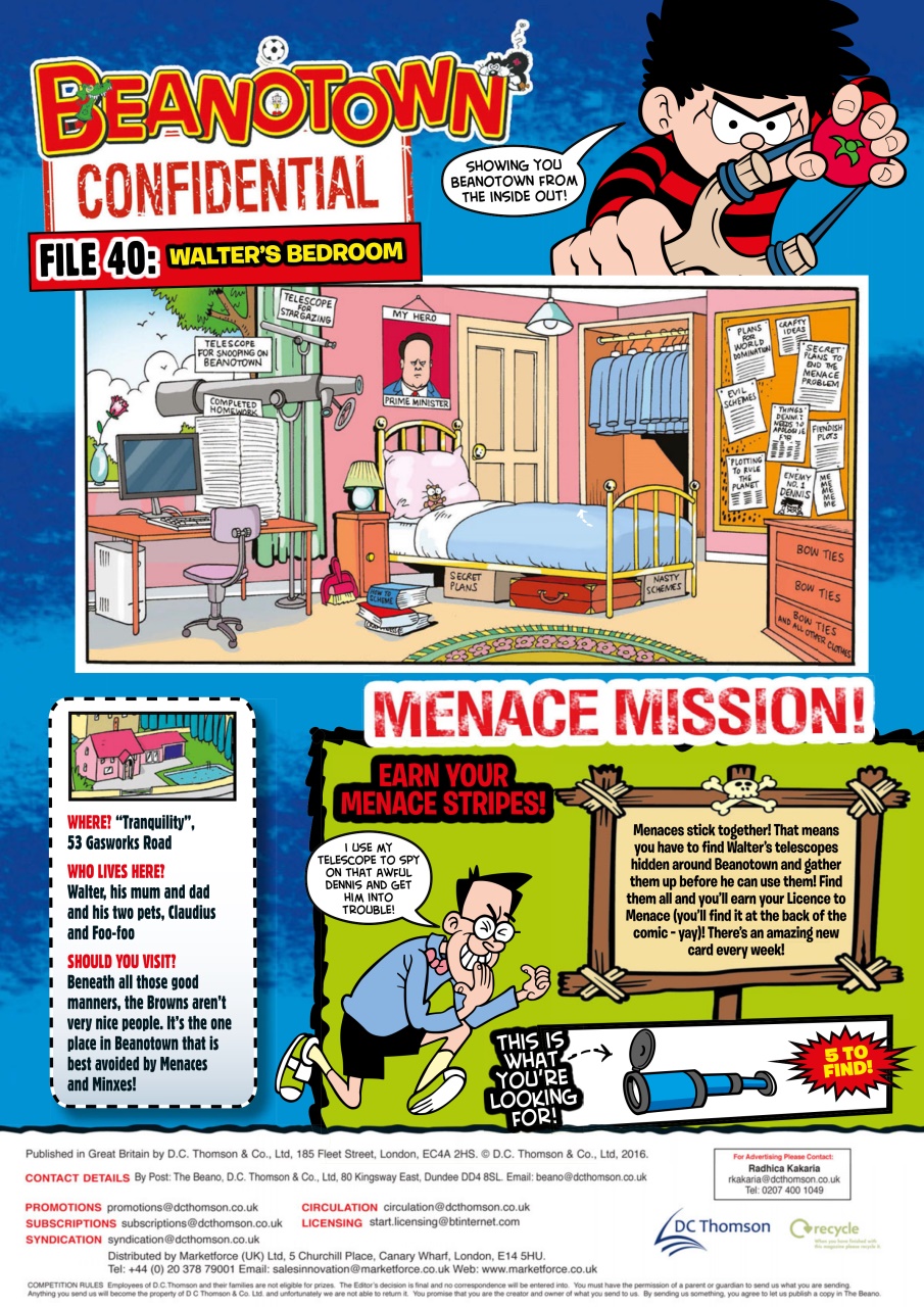 Beano Preview Pages