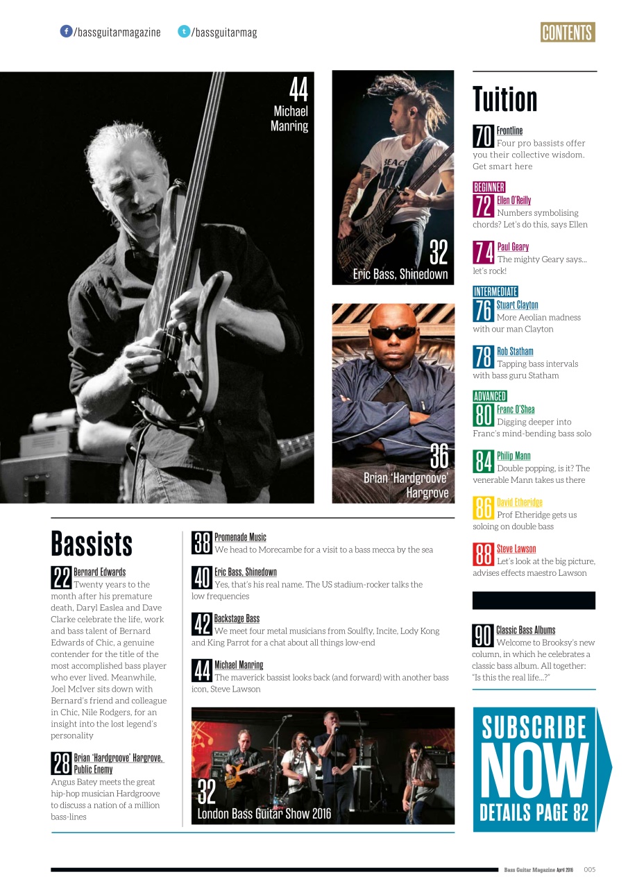 Bass Player UK Preview Pages