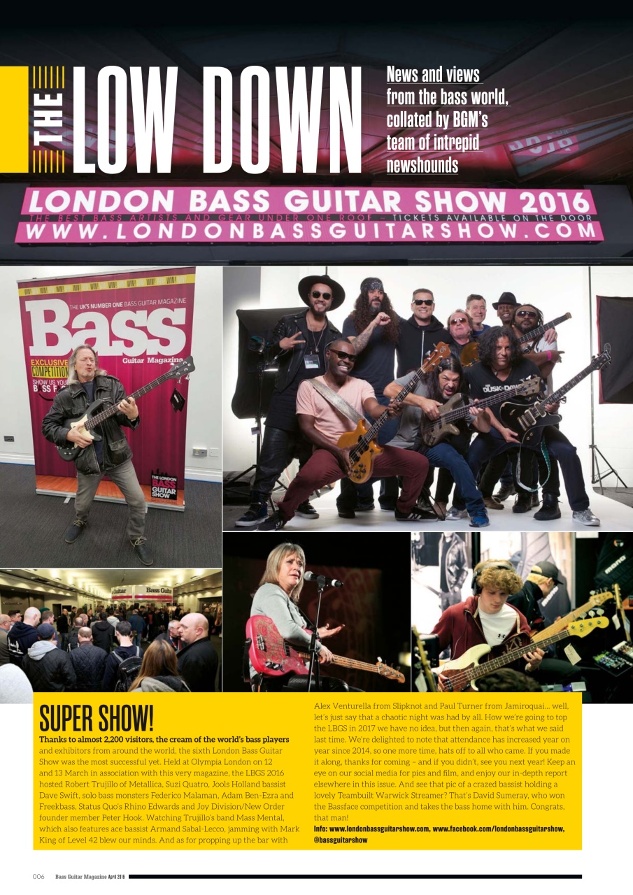 Bass Player UK Preview Pages