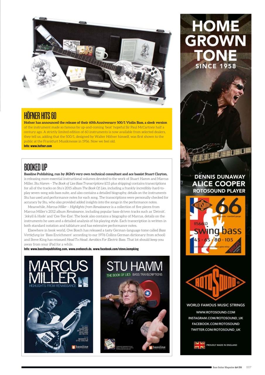Bass Player UK Preview Pages