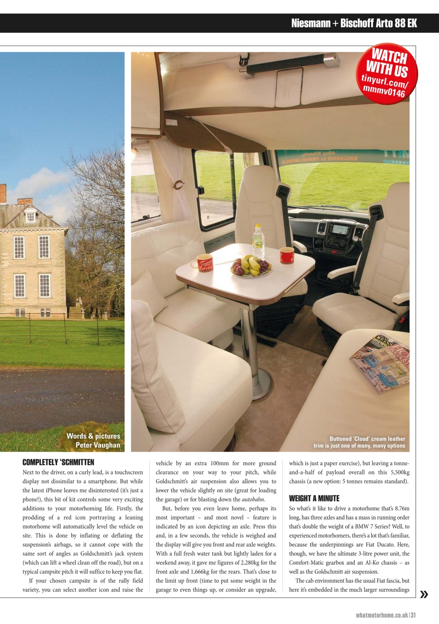What Motorhome magazine Preview Pages