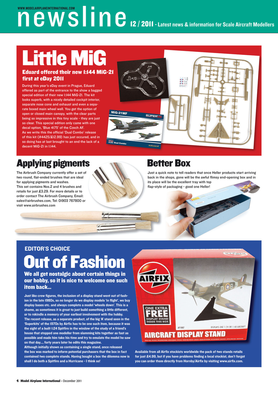 Model Airplane International Preview Pages