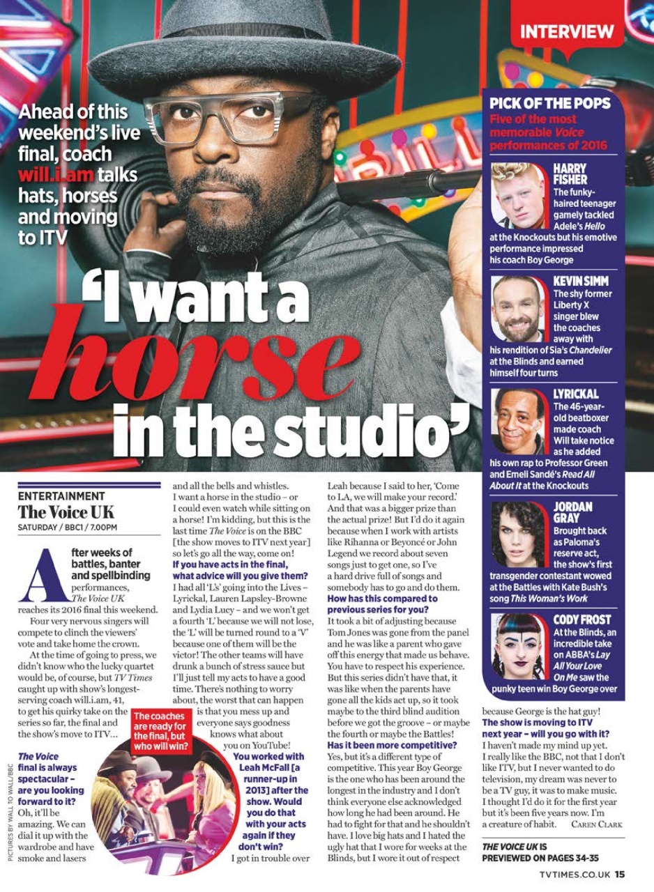 TV Times Preview Pages
