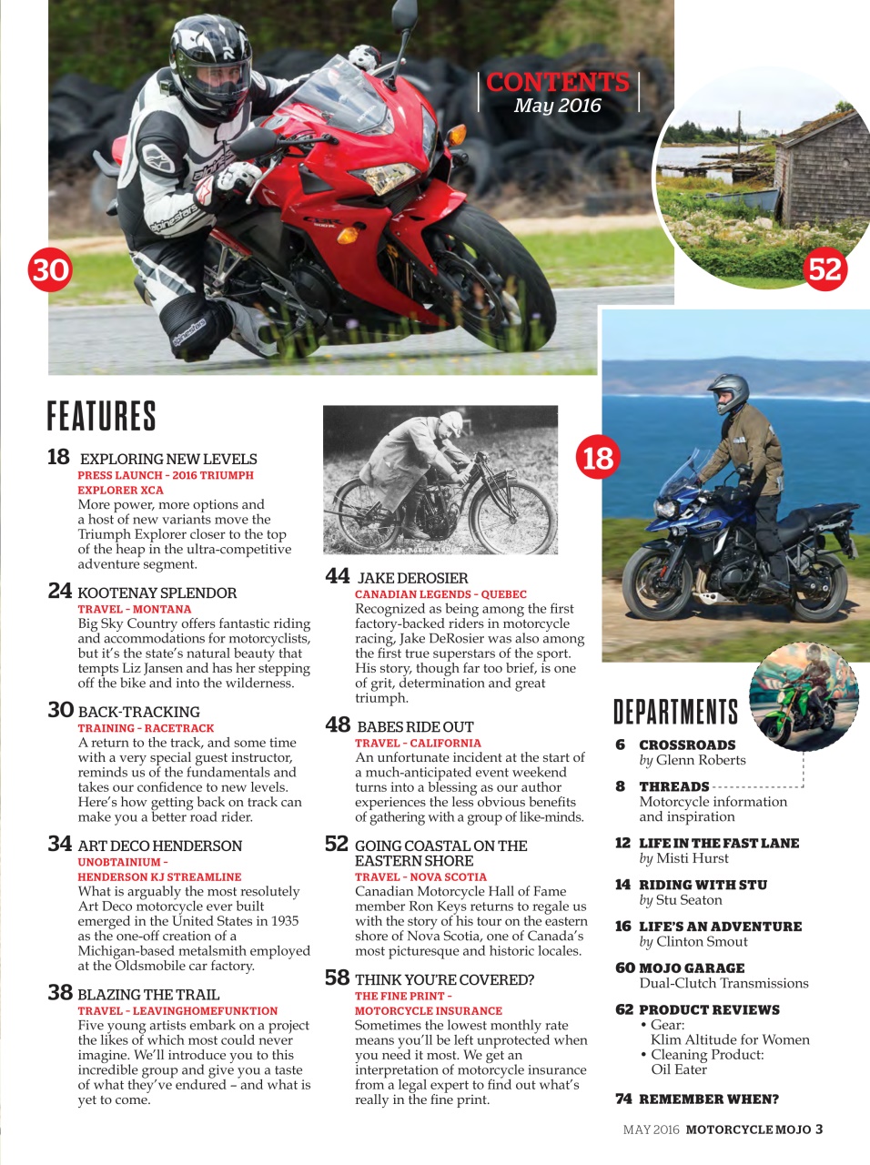 Motorcycle Mojo Preview Pages