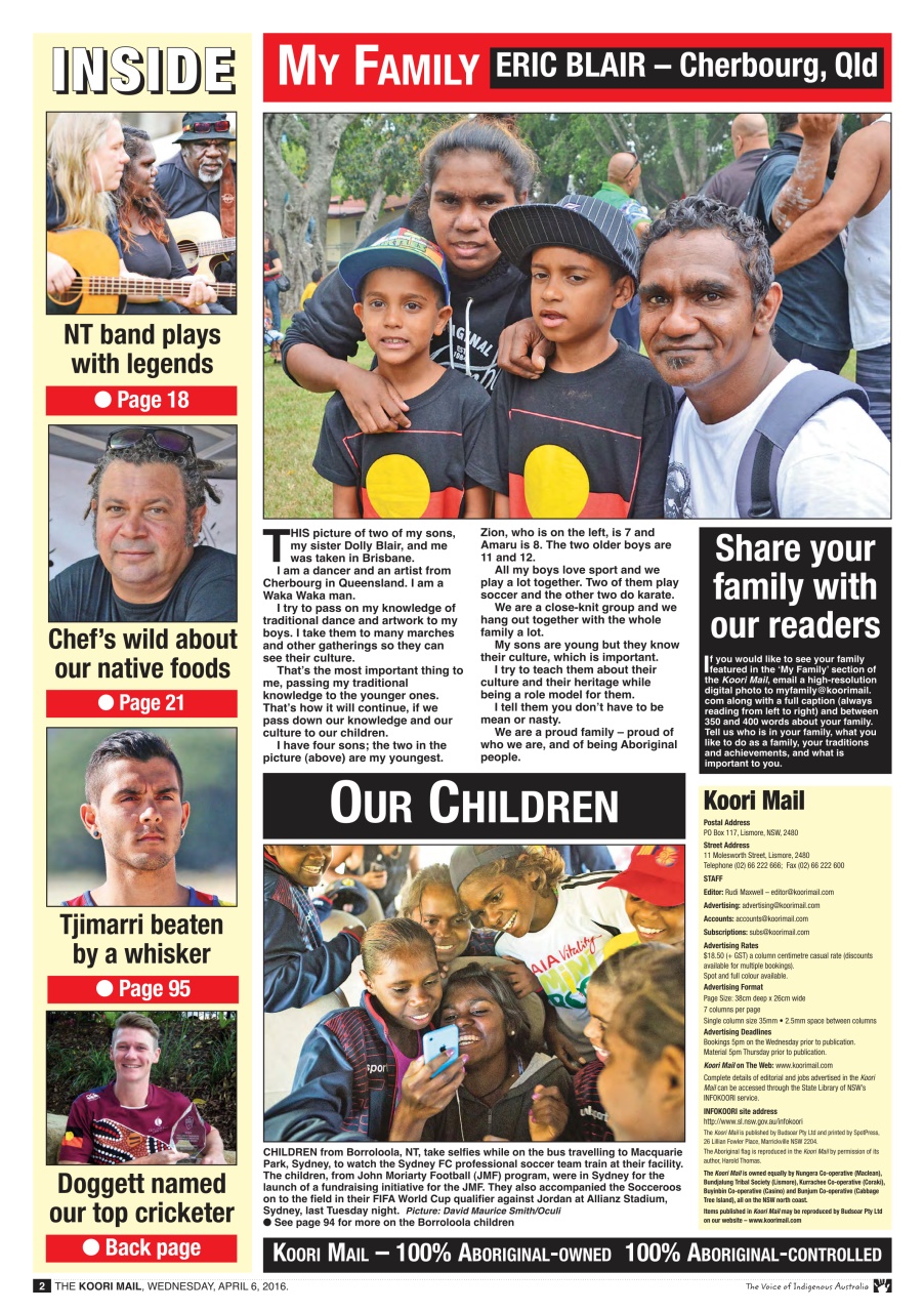 Koori Mail Preview Pages