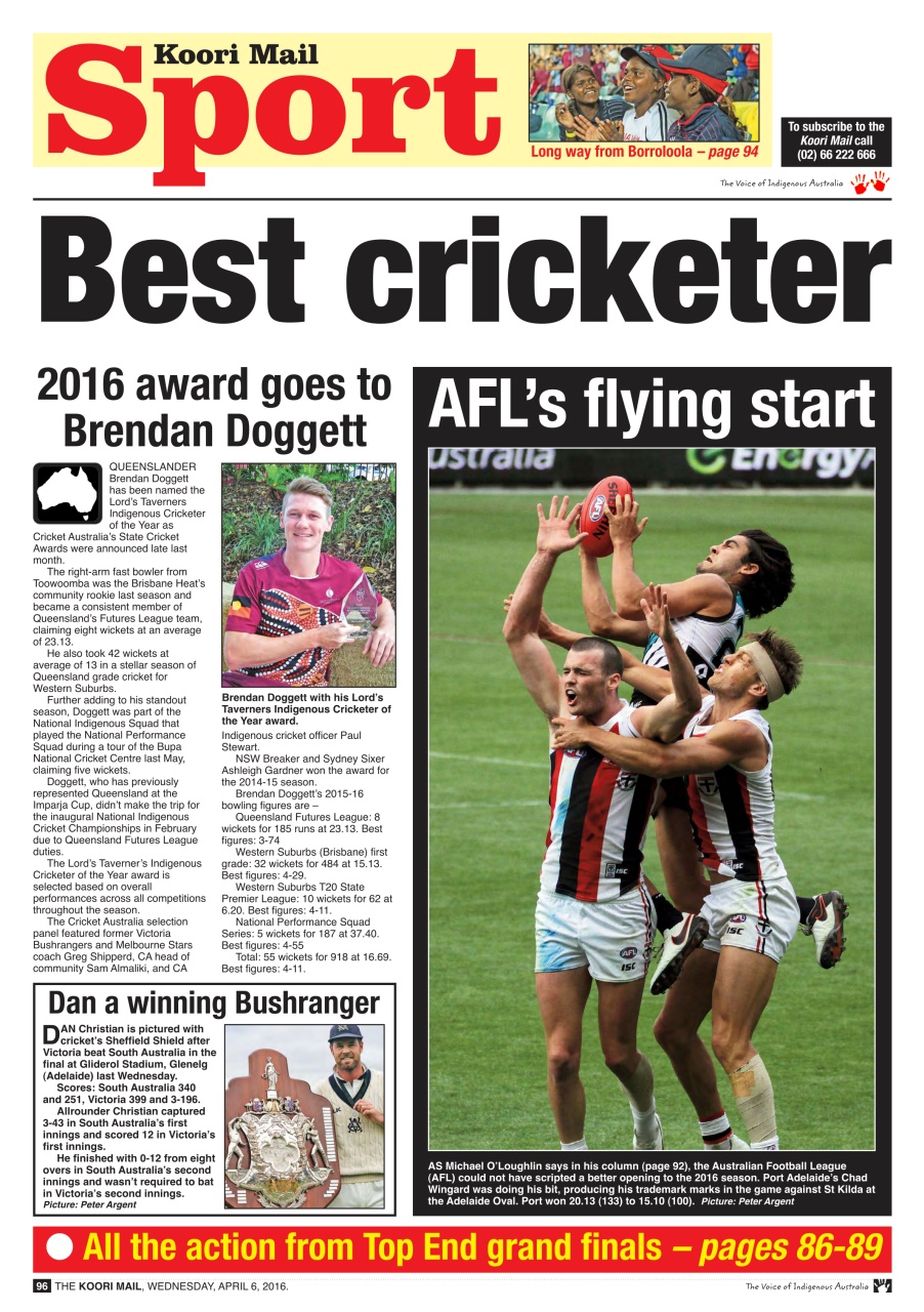 Koori Mail Preview Pages