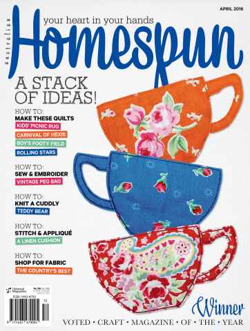 Homespun issue Issue#17.4 Apr 2016