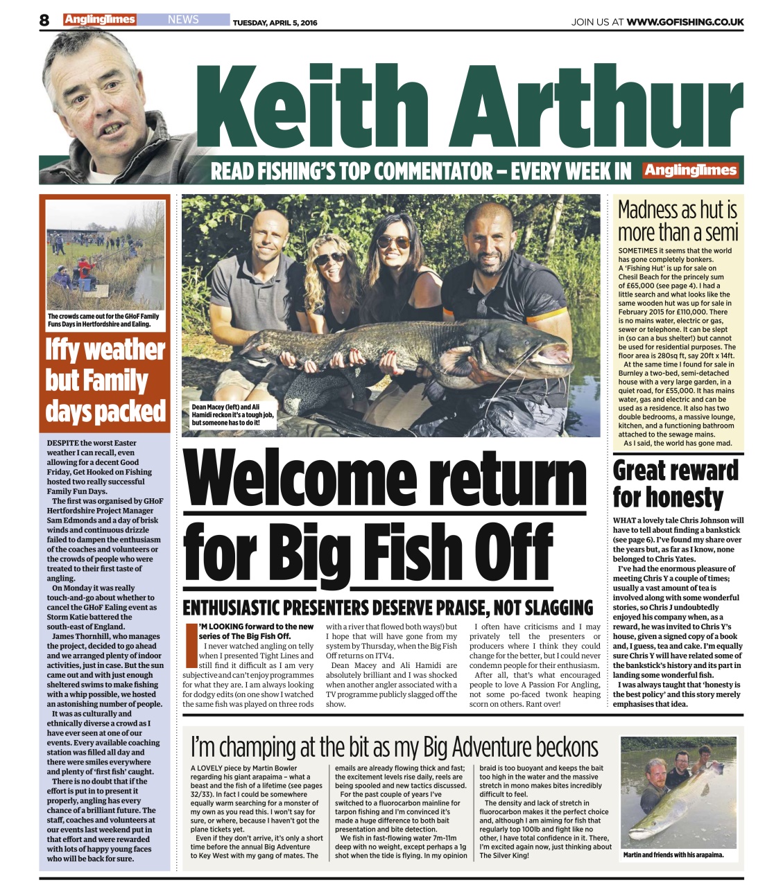 Angling Times Preview Pages