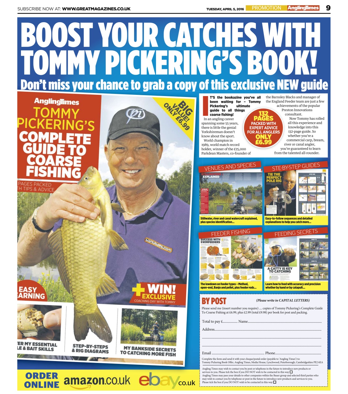 Angling Times Preview Pages