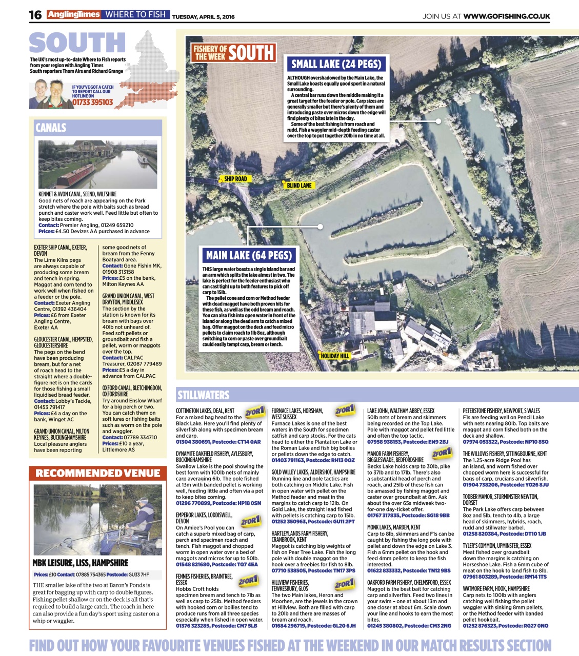 Angling Times Preview Pages