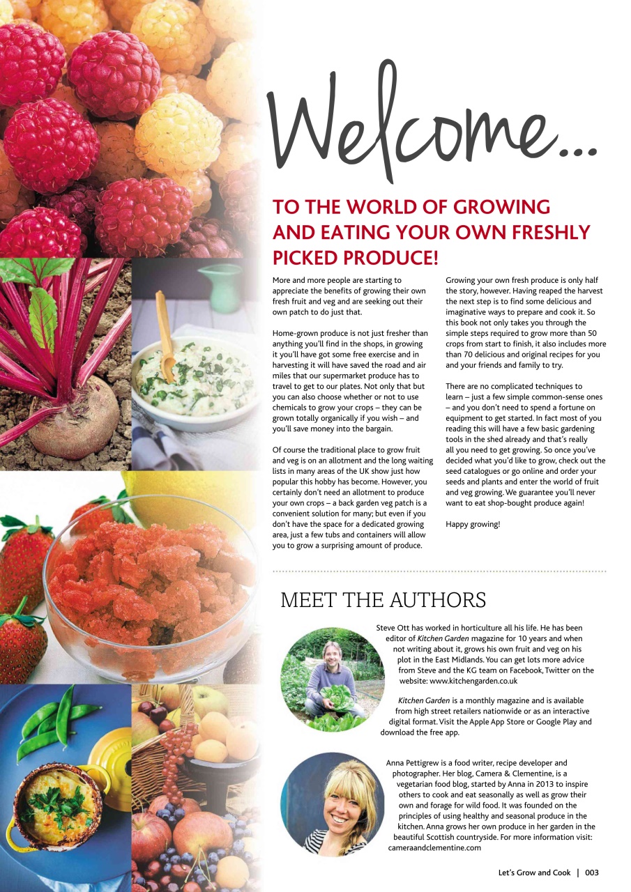 Kitchen Garden Magazine Preview Pages