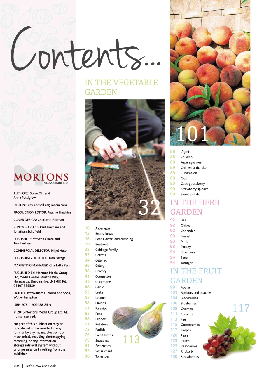 Kitchen Garden Magazine Preview Pages