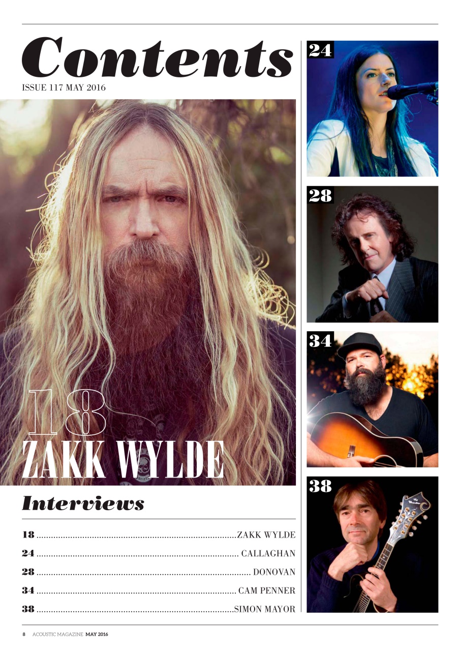 Acoustic Preview Pages