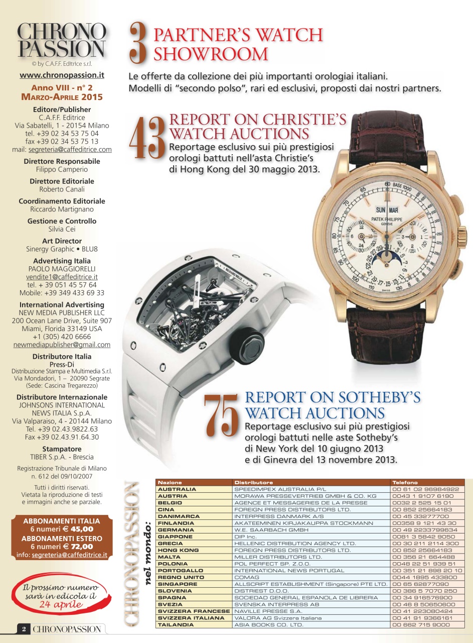 CHRONO PASSION Preview Pages