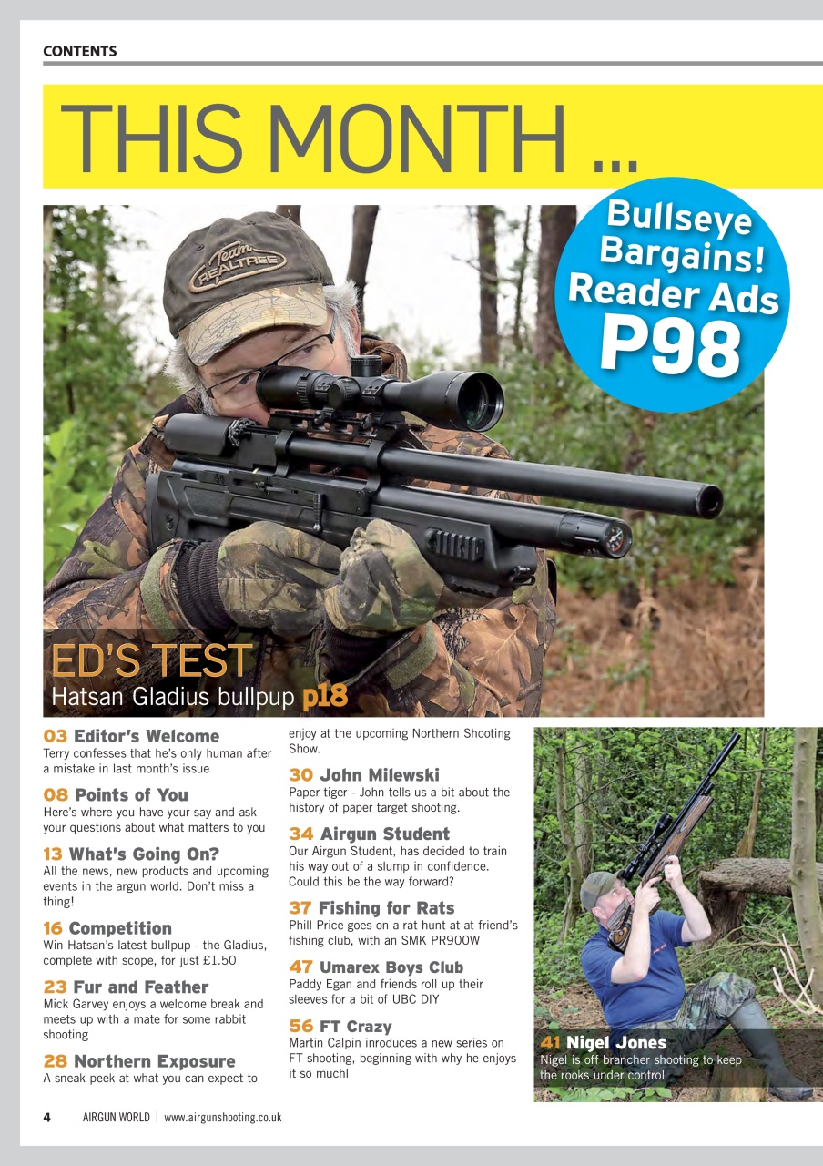 Airgun World Preview Pages