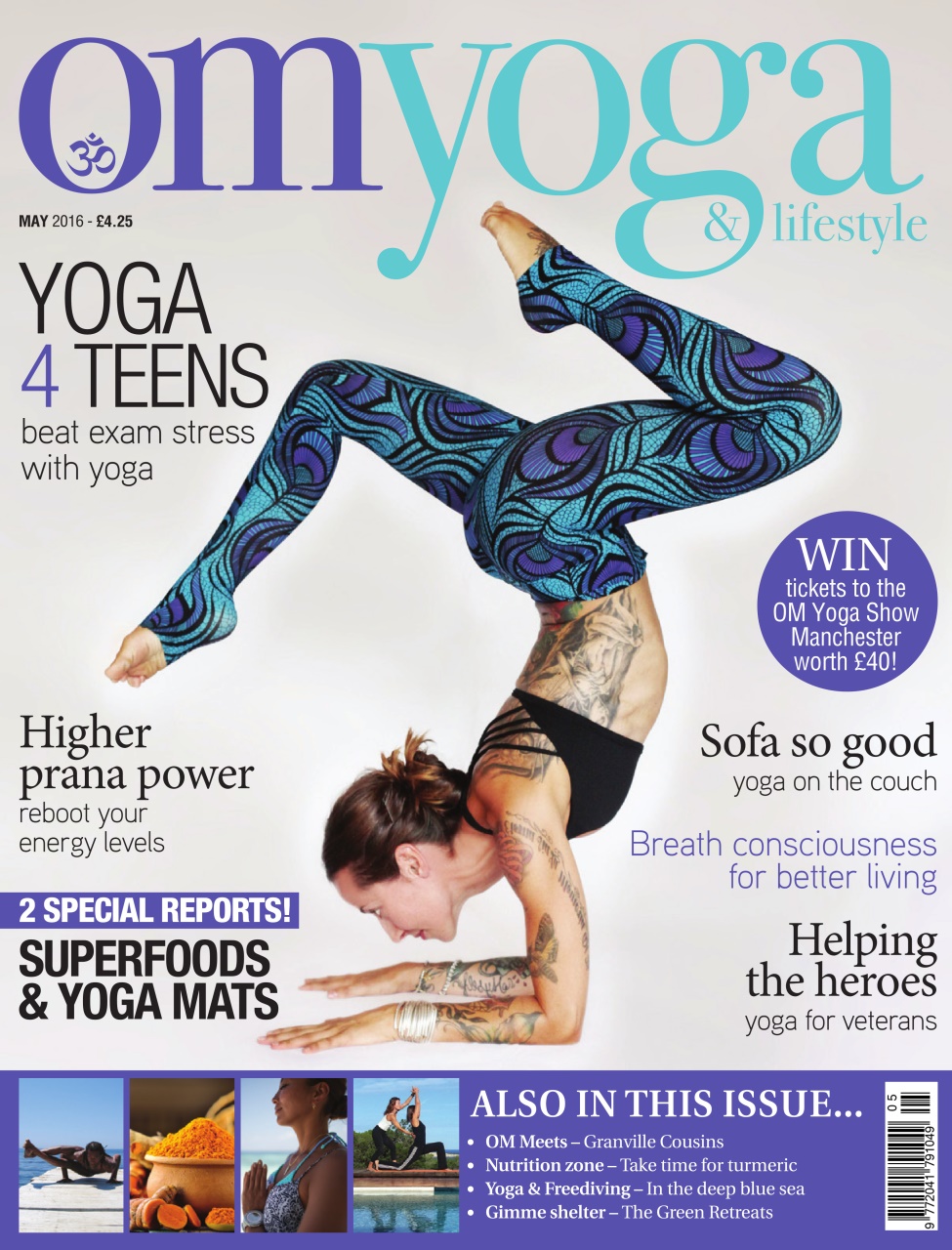 OM Yoga Magazine Preview Pages