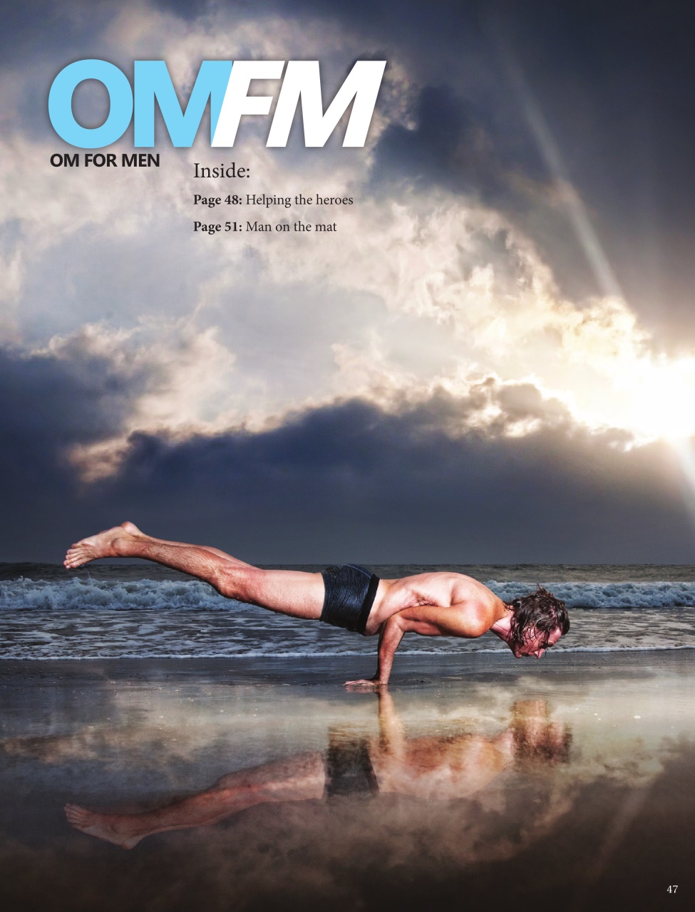 OM Yoga Magazine Preview Pages