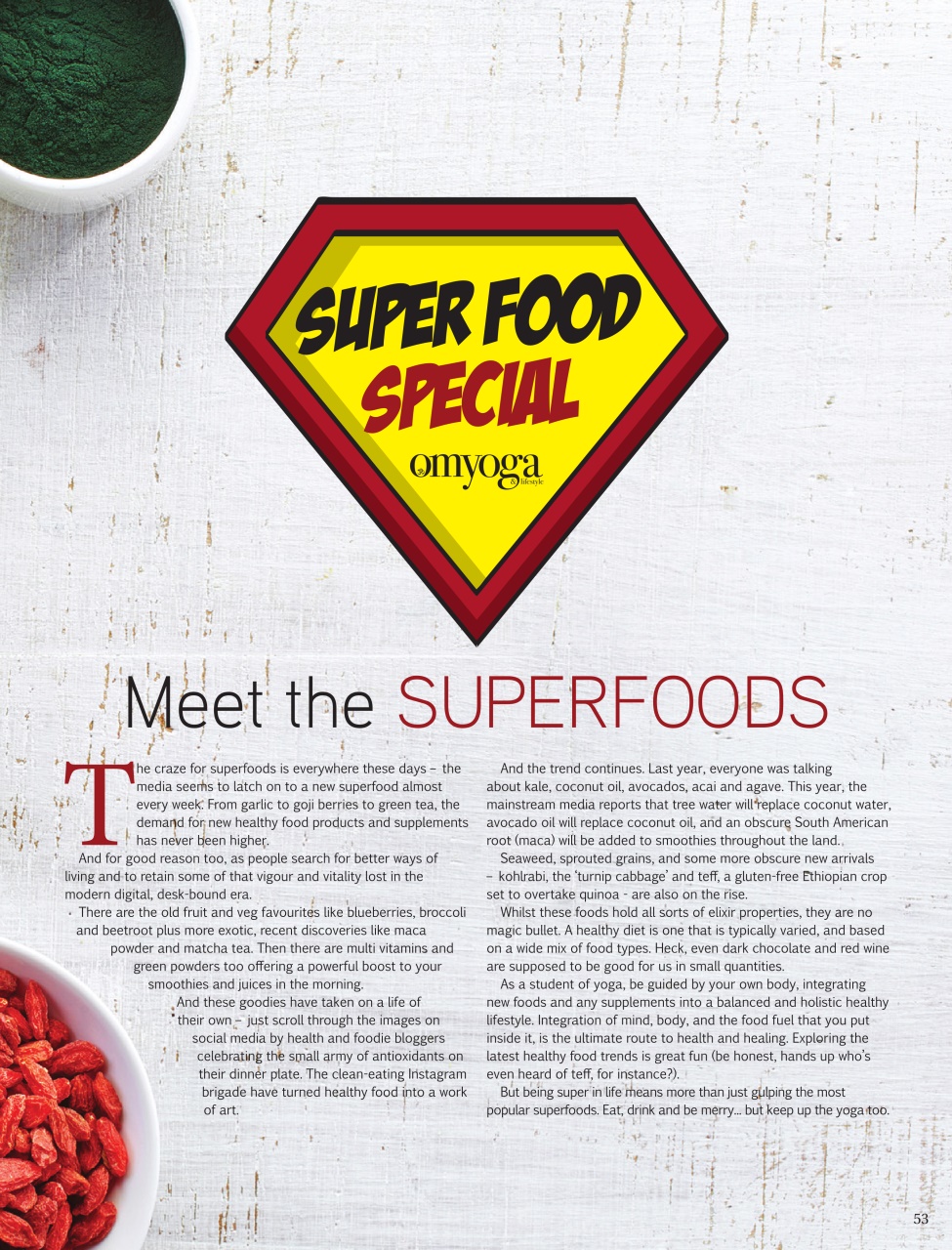 OM Yoga Magazine Preview Pages