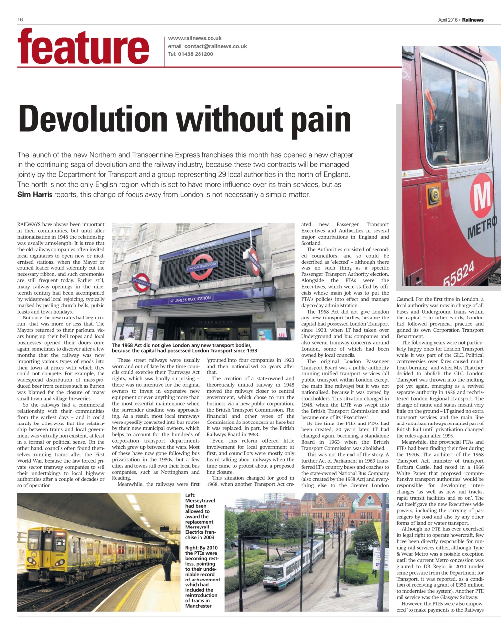 Railnews Preview Pages