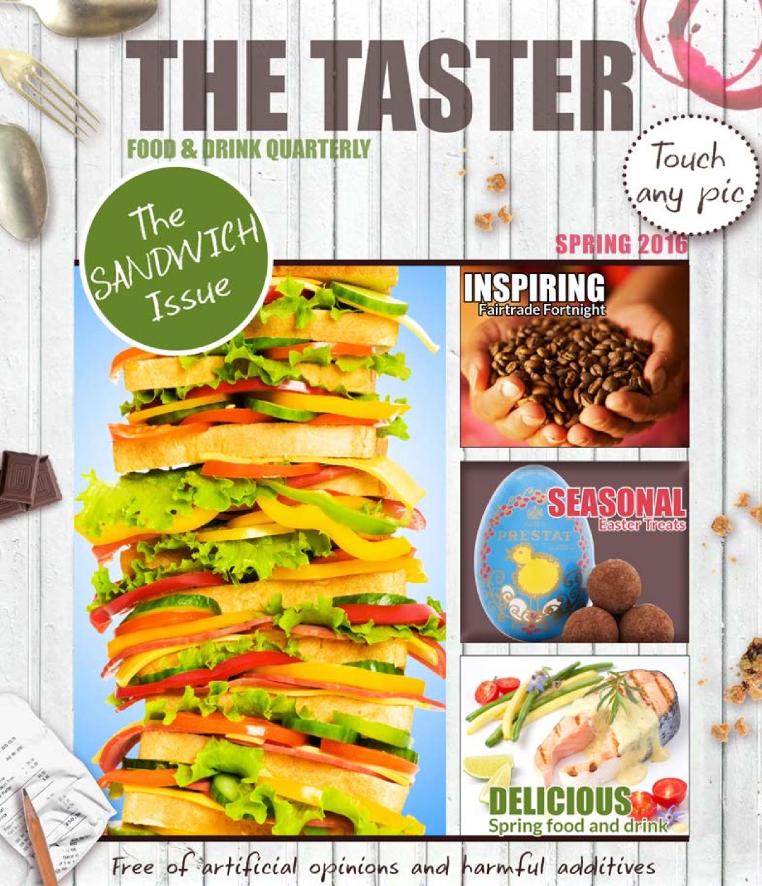 The Taster Magazine Preview Pages