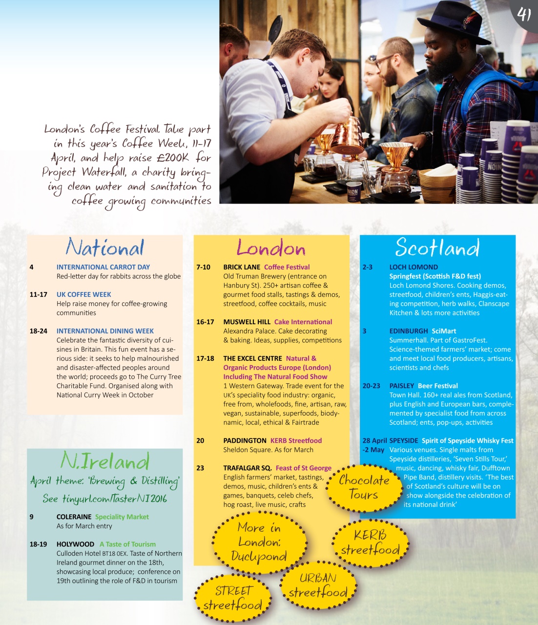 The Taster Magazine Preview Pages