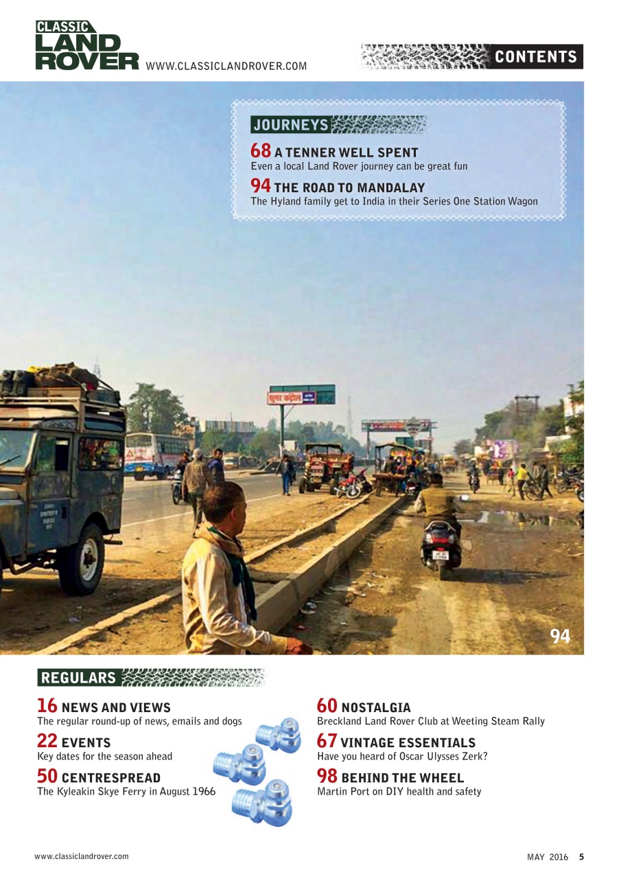 Classic Land Rover Magazine Preview Pages