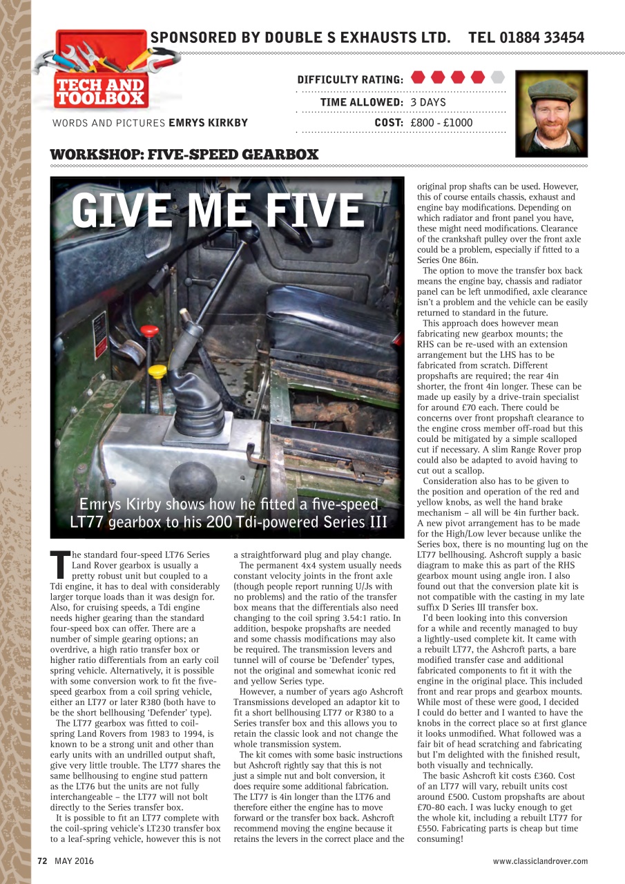 Classic Land Rover Magazine Preview Pages