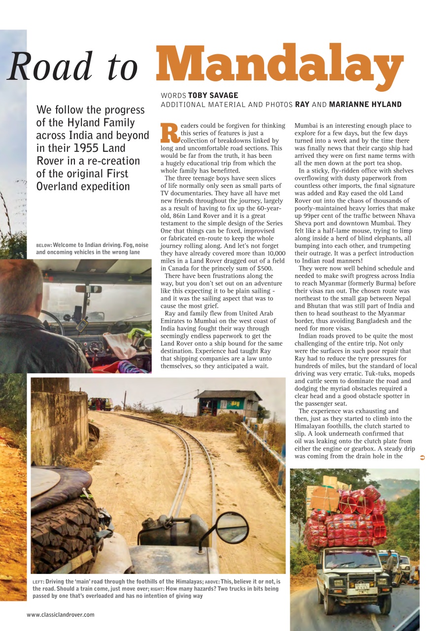Classic Land Rover Magazine Preview Pages